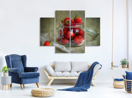 4-piece-canvas-print-tastes-of-summer