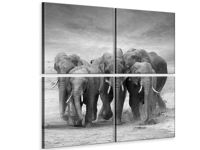 4-piece-canvas-print-the-elephants