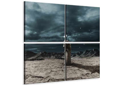 4-piece-canvas-print-the-end-ii