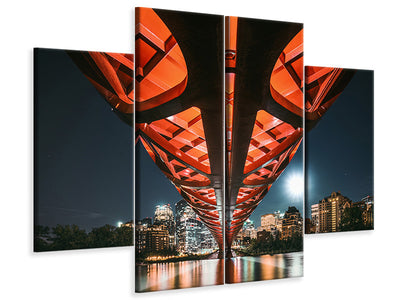 4-piece-canvas-print-the-main-artery