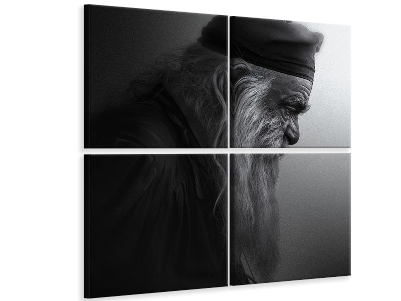 4-piece-canvas-print-the-monk