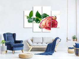 4-piece-canvas-print-the-proud-rose