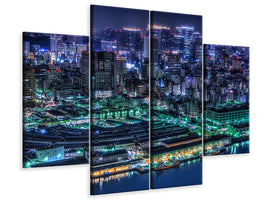 4-piece-canvas-print-tokyo