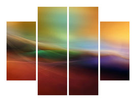 4-piece-canvas-print-watercolor-lines