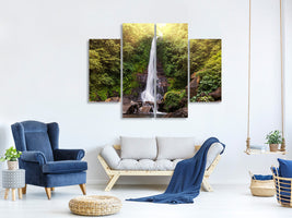 4-piece-canvas-print-waterfall-bali