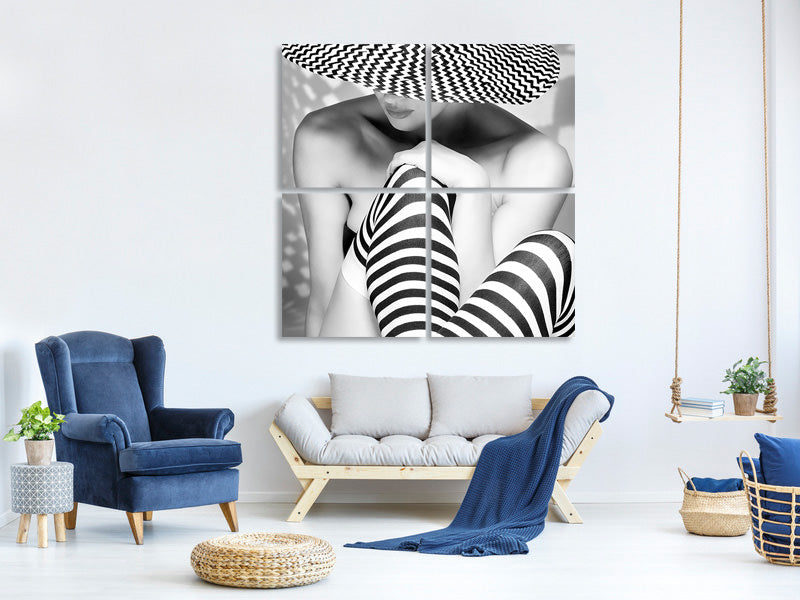 4-piece-canvas-print-zagging-that-zig