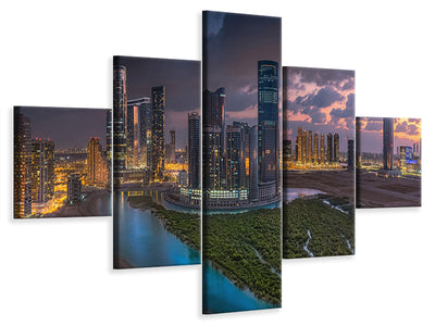 5-piece-canvas-print-al-reem-mangroves