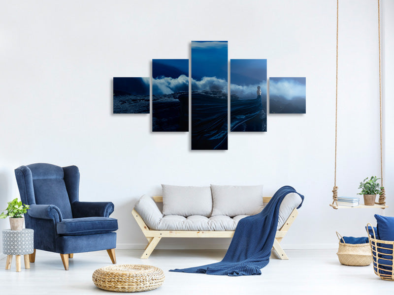 5-piece-canvas-print-alone-ii