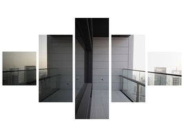 5-piece-canvas-print-balcony-in-dubai