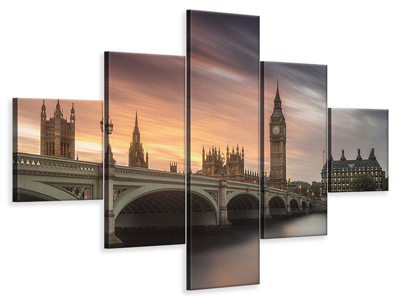 5-piece-canvas-print-big-ben