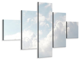 5-piece-canvas-print-clouds-in-the-light