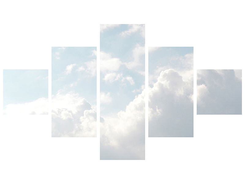 5-piece-canvas-print-clouds-in-the-light