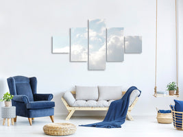 5-piece-canvas-print-clouds-in-the-light