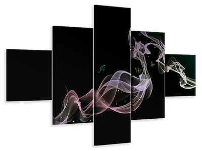 5-piece-canvas-print-colorful-smoke