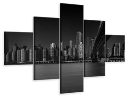 5-piece-canvas-print-east-side