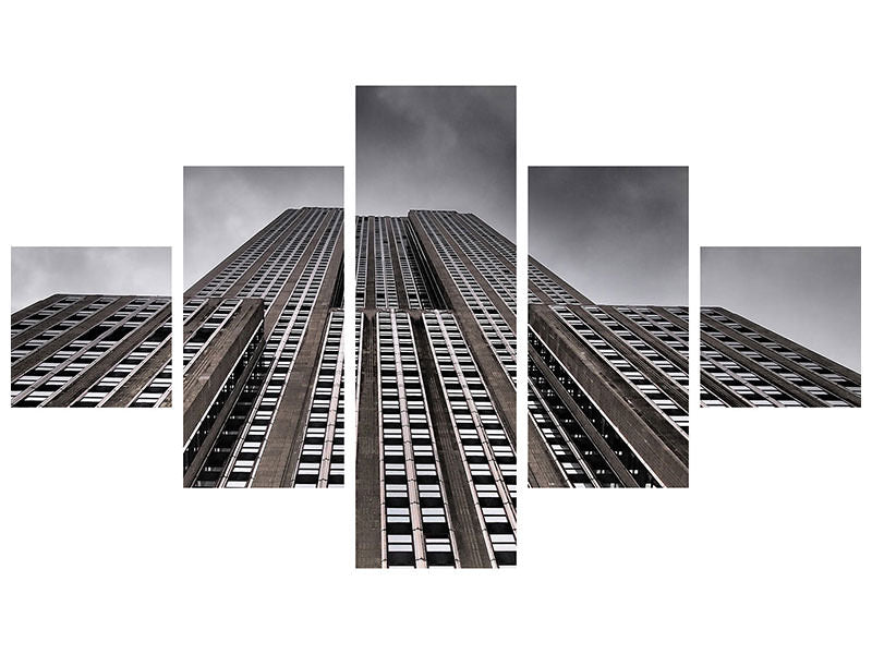 5-piece-canvas-print-empire-state-building-ii