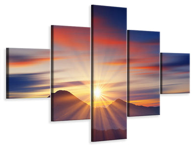 5-piece-canvas-print-fairytale-landscape