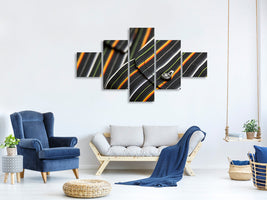 5-piece-canvas-print-fashion-stripes