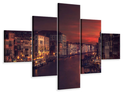 5-piece-canvas-print-gran-canal