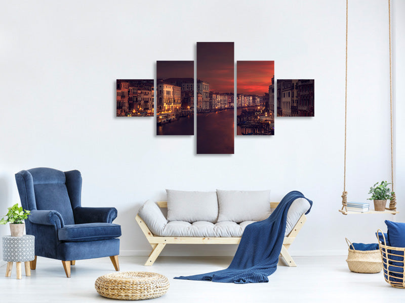 5-piece-canvas-print-gran-canal