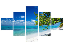 5-piece-canvas-print-happy-beach