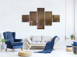 5-piece-canvas-print-hong-kong-island