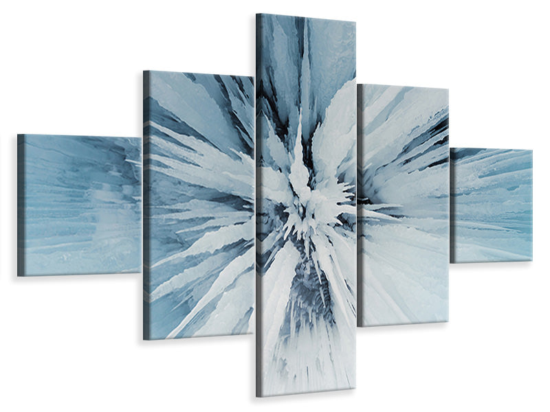 5-piece-canvas-print-ice-art-ii