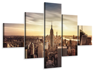 5-piece-canvas-print-long-sunset