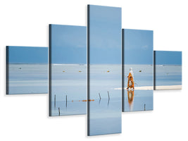 5-piece-canvas-print-low-tide