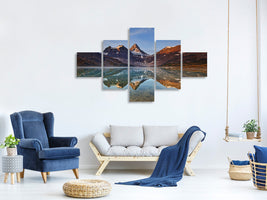 5-piece-canvas-print-magog-lake
