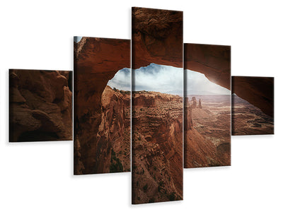 5-piece-canvas-print-mesa-arch