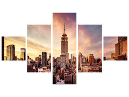 5-piece-canvas-print-midtown-sunset