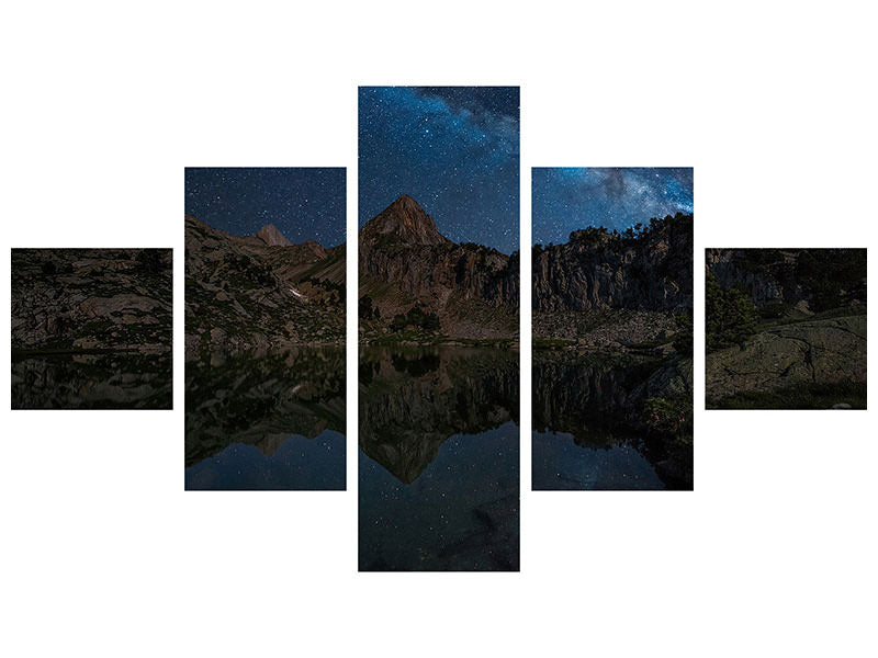 5-piece-canvas-print-mountain-lake