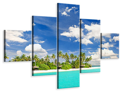 5-piece-canvas-print-my-island-ii