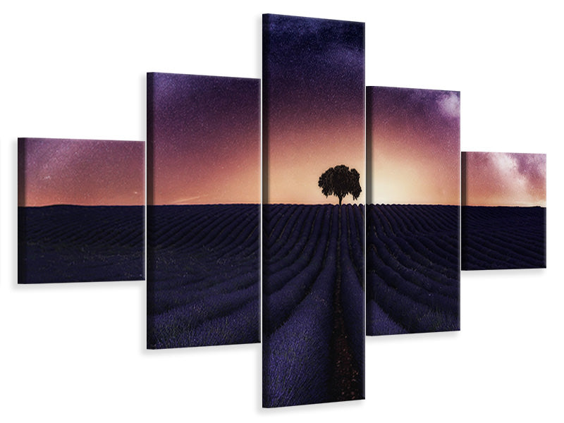 5-piece-canvas-print-my-lavander