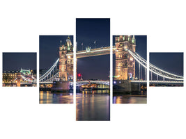 5-piece-canvas-print-night-at-the-tower-bridge