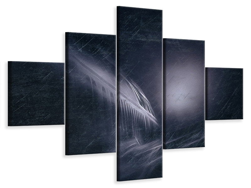 5-piece-canvas-print-night-flight