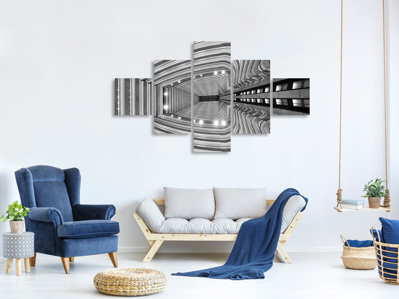 5-piece-canvas-print-rib-cage