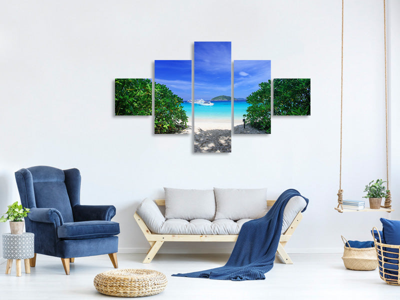 5-piece-canvas-print-similan-islands