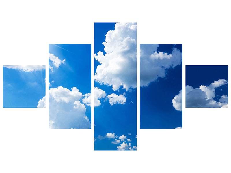 5-piece-canvas-print-sky-blue