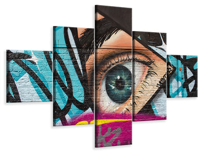 5-piece-canvas-print-street-art-the-eye
