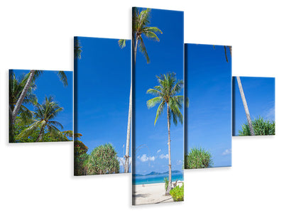5-piece-canvas-print-summer-sun-beach