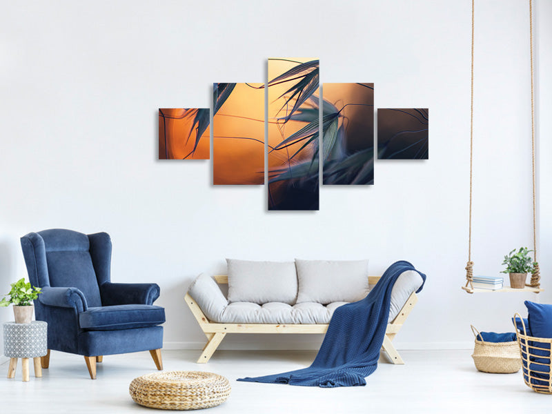 5-piece-canvas-print-sunset-p