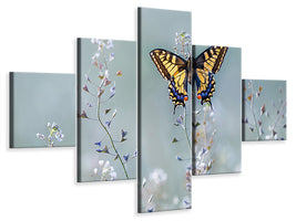 5-piece-canvas-print-swallowtail-beauty