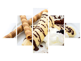 5-piece-canvas-print-sweet-dessert