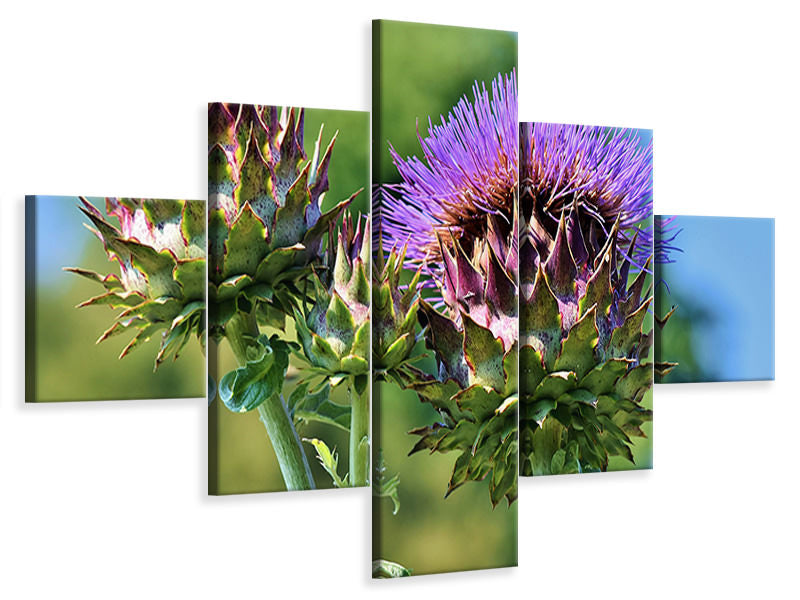 5-piece-canvas-print-the-artichoke-xl