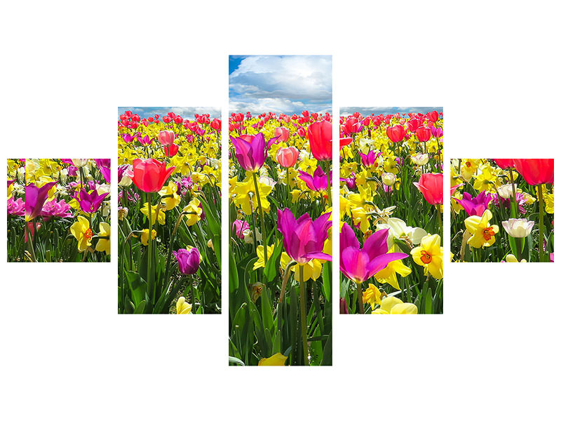 5-piece-canvas-print-the-spring-awakening