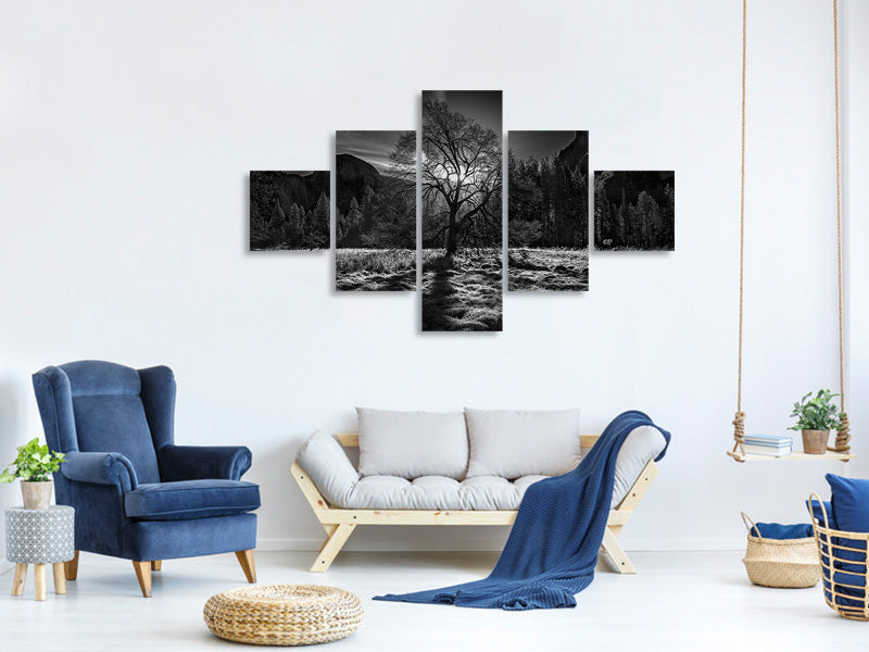 5-piece-canvas-print-the-winter-spirit