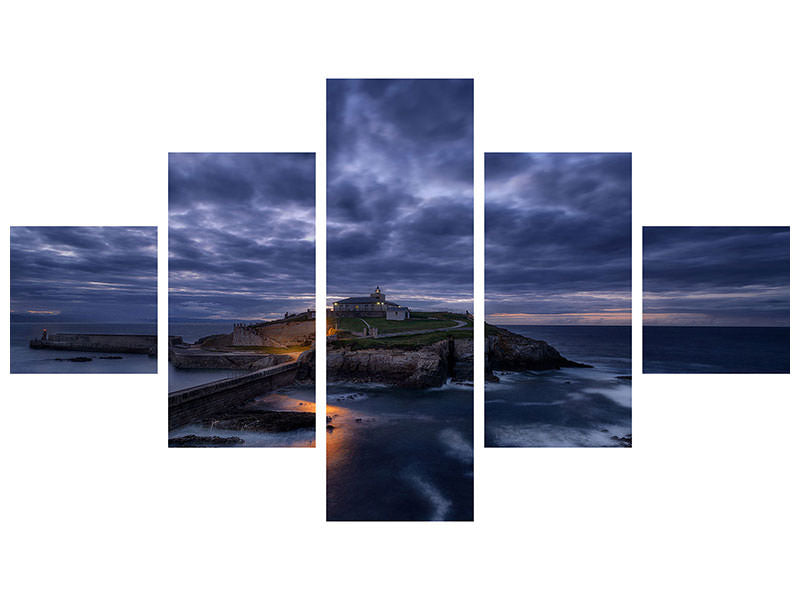 5-piece-canvas-print-ultimas-luces-en-el-faro