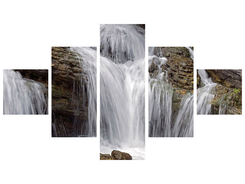 5-piece-canvas-print-waterfall-xxl